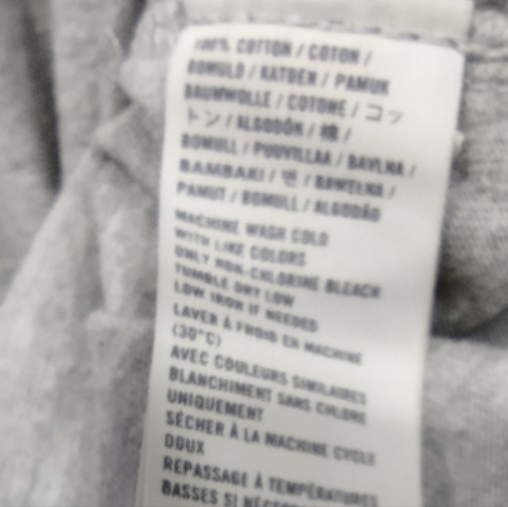 Vintage Hollister Embroidered Long Sleeve Henley Shirt Mens L Gray Retro 90s Y2K - Picture 12 of 12